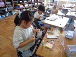 2年生図工の授業