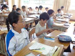 2年生国語の授業