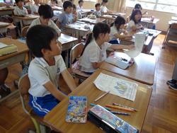 2年生国語の授業