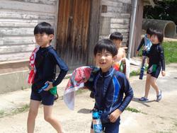 1年生水泳学習