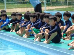 1年生水泳学習