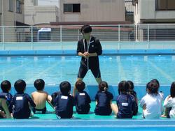 1年生水泳学習