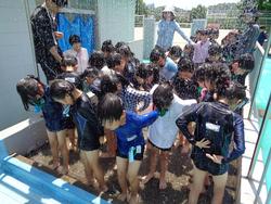 1年生水泳学習