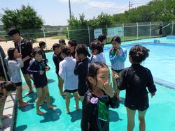 1年生水泳学習