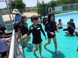 1年生水泳学習