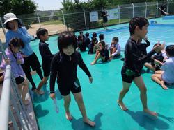 1年生水泳学習