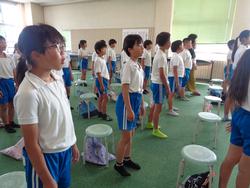 5年生音楽の授業