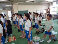 4年生音楽の授業