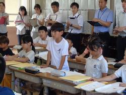 3年生研究授業の様子