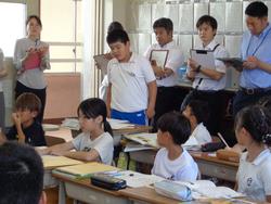 3年生研究授業の様子