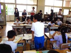 3年生研究授業の様子