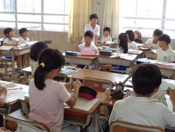 3年生国語の授業