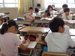 3年生国語の授業