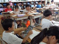 3年生国語の授業