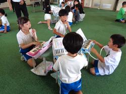 2年生音楽の授業