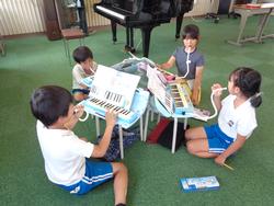 2年生音楽の授業