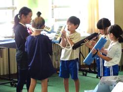 2年生音楽の授業
