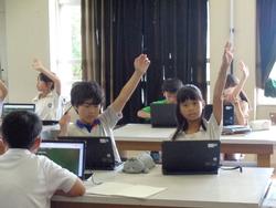4年生理科の授業