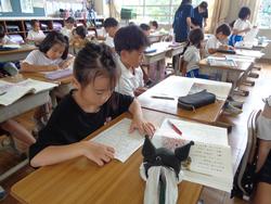 2年生国語の授業