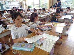 2年生国語の授業