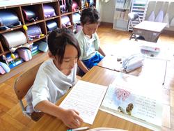 2年生国語の授業