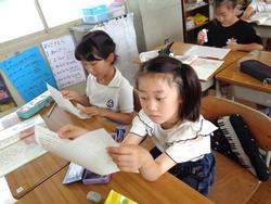 2年生国語の授業