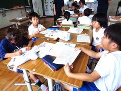 2年生国語の授業