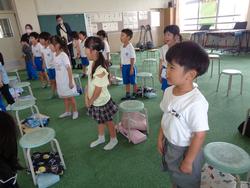 1年生音楽の授業