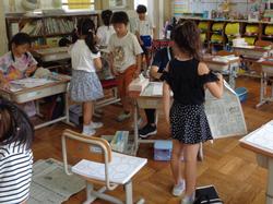1年生図工の授業