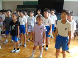 1年生・2年生 歌の交流会