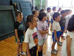 1年生・2年生 歌の交流会