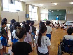 1年生・2年生 歌の交流会