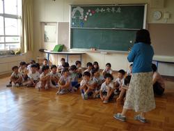1年生・2年生 歌の交流会