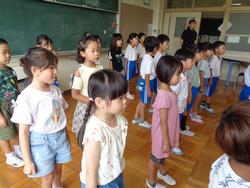 1年生・2年生 歌の交流会