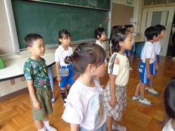1年生・2年生 歌の交流会