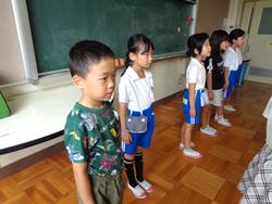 1年生・2年生 歌の交流会