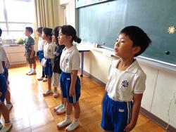 1年生・2年生 歌の交流会