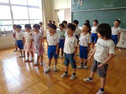 1年生・2年生 歌の交流会