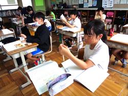 4年生国語の授業