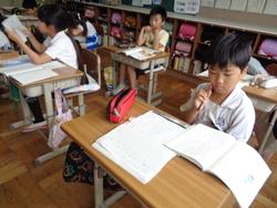 4年生国語の授業