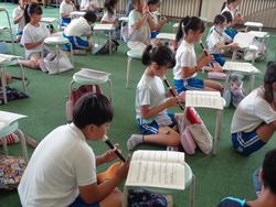 5年生音楽の授業