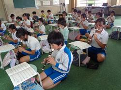 5年生音楽の授業