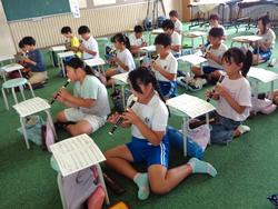 5年生音楽の授業
