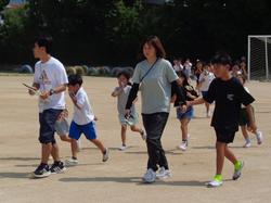 避難訓練の様子