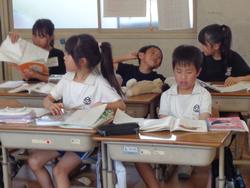 3年生国語の授業