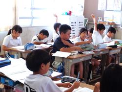 3年生国語の授業