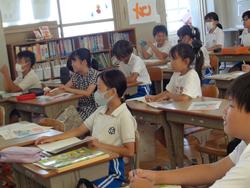 5年生家庭科の授業