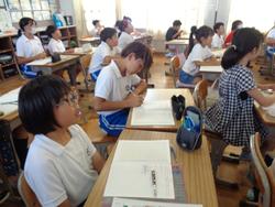 5年生家庭科の授業
