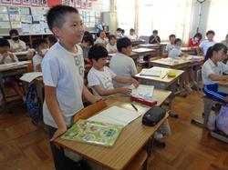 5年生家庭科の授業