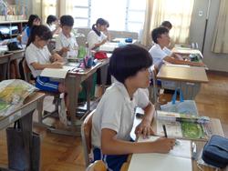 6年生社会の授業
